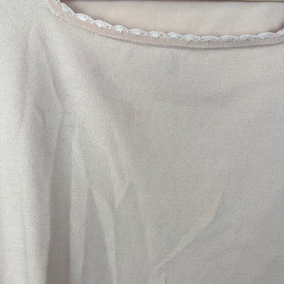 Lafayette 148 New York Silk Blend Pink Buttoned Fitted Tank & Cardigan - Picture 12 of 12